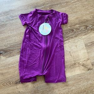 NWT Little Sleepies shorty romper